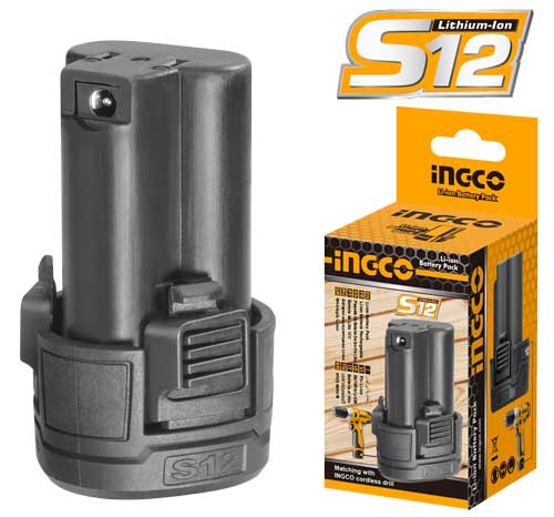 INGCO S12 12V Lithium-Ion Spare Battery (1.5Ah) for the S12 Multi-Tool System