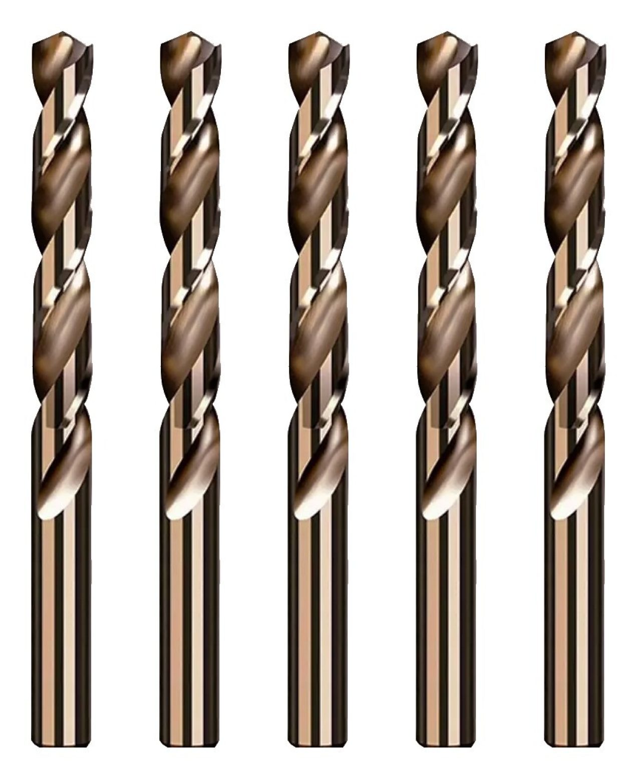 11mm High-Speed Cobalt Steel Drill Bits – Precision Metal Cutting Set of 10